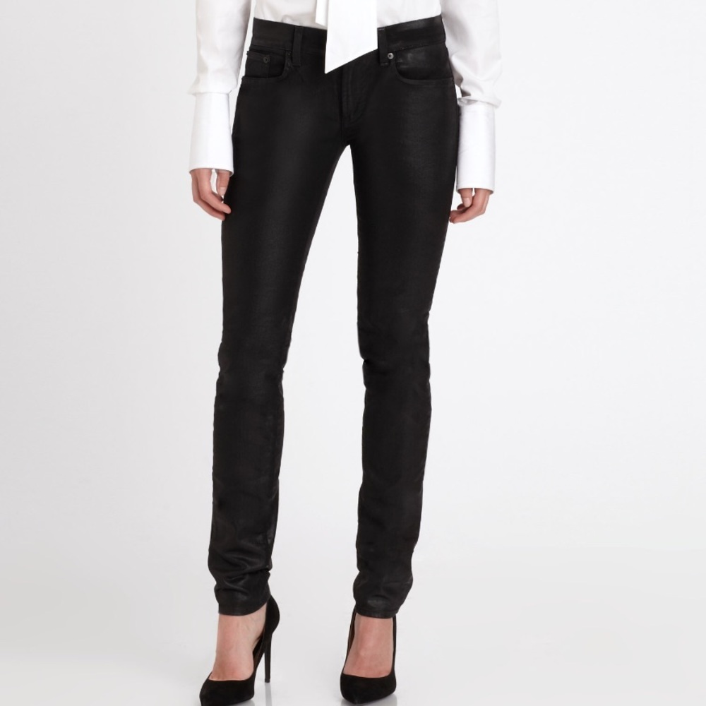 NEW Ralph Black label Lauren Cigarette Jeans